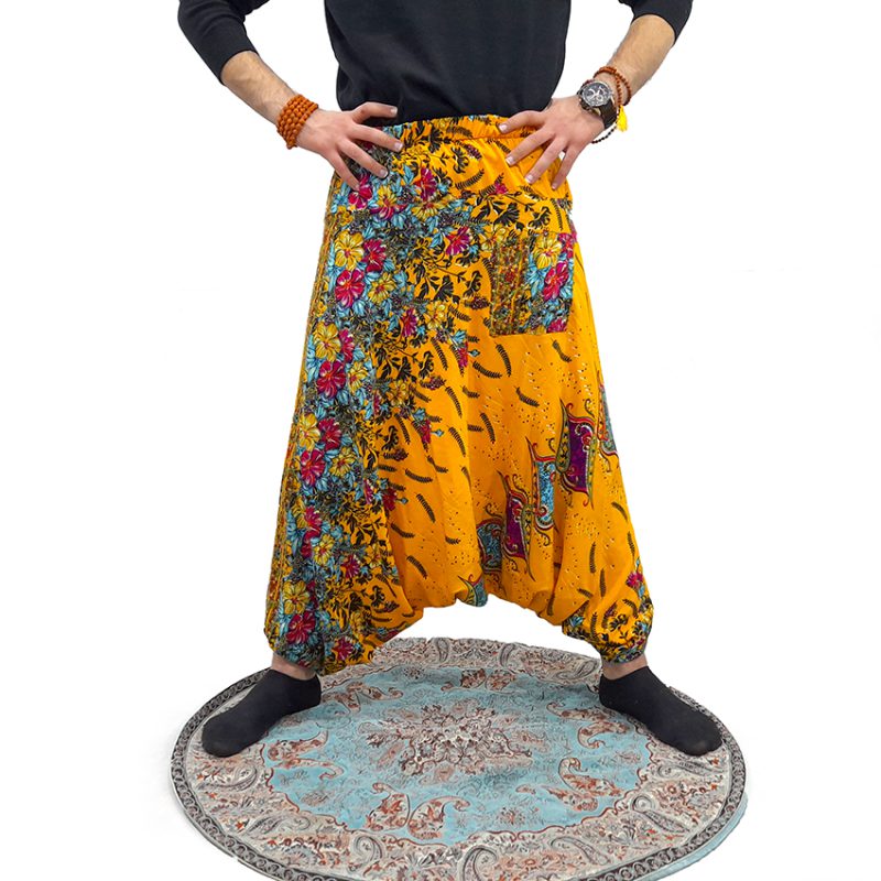 شلوار تبتی یا سنبادی طرحدار بلند کد 230034