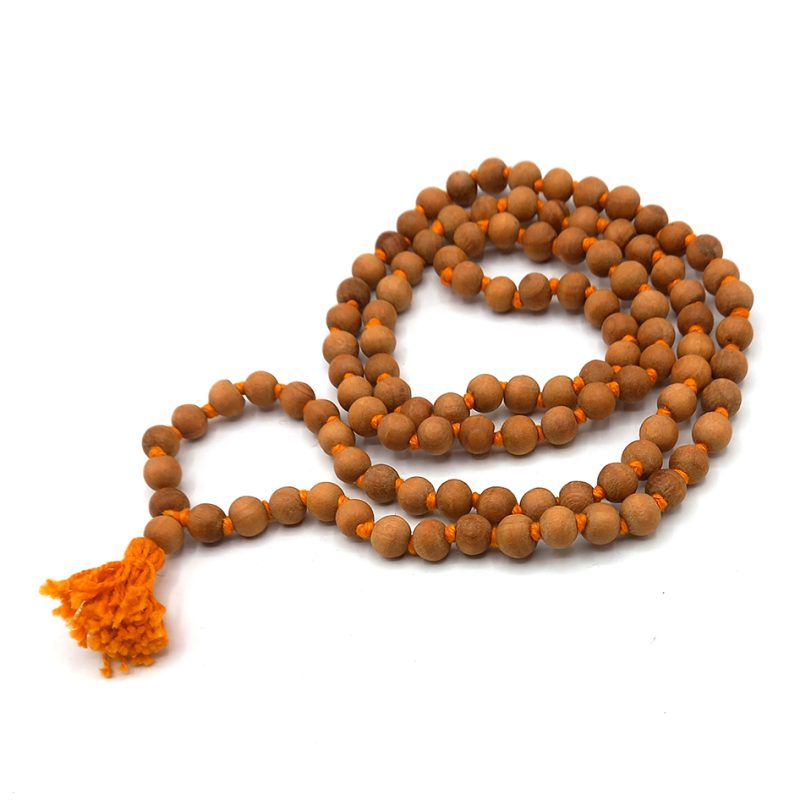 تسبیح معطر چوب صندل 8 میل کد 620005