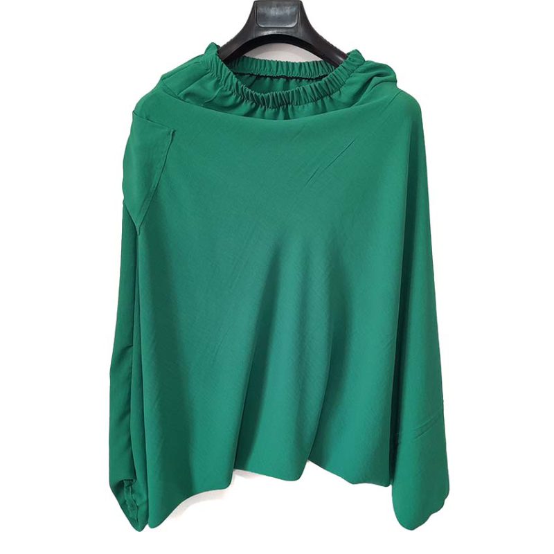 شلوار تبتی یا سنبادی فاق بلند سبز کد 230031