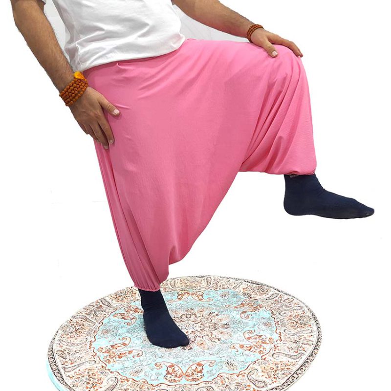 شلوار تبتی یا سنبادی صورتی کد 230032