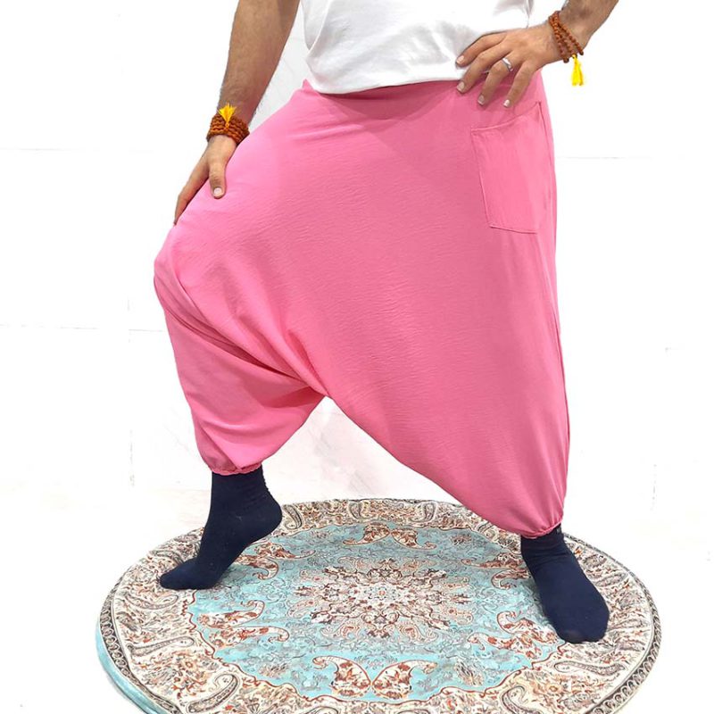 شلوار تبتی یا سنبادی صورتی کد 230032