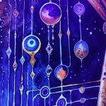 بکدراپ پارچه ای بلک لایت سایز 150*150 کد 210055