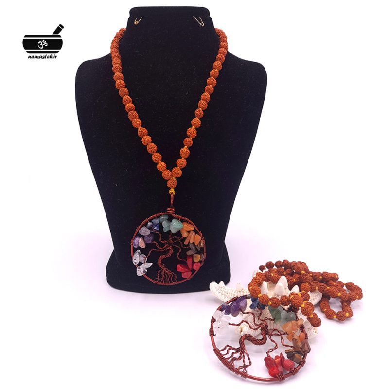 گردنبند رود راکشا وپلاک درخت زندگی کد 320006