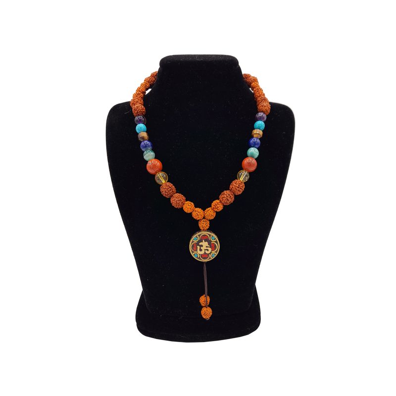 گردنبند رود راکشا و هفت چاکرا تبتی کد 320020