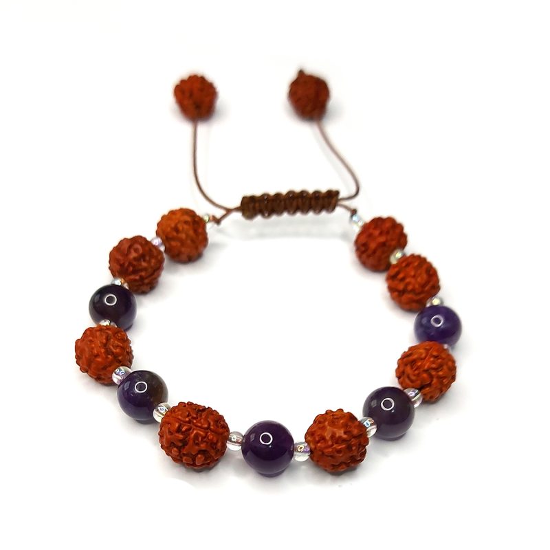 دستبند رود راکشا و آمیتیست کد310027