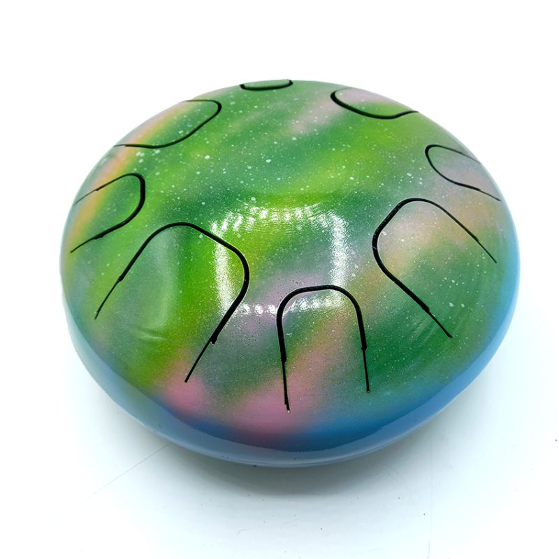 تانگ درام (هپی درام) 8 نت طرح سبز آبی کد 150074