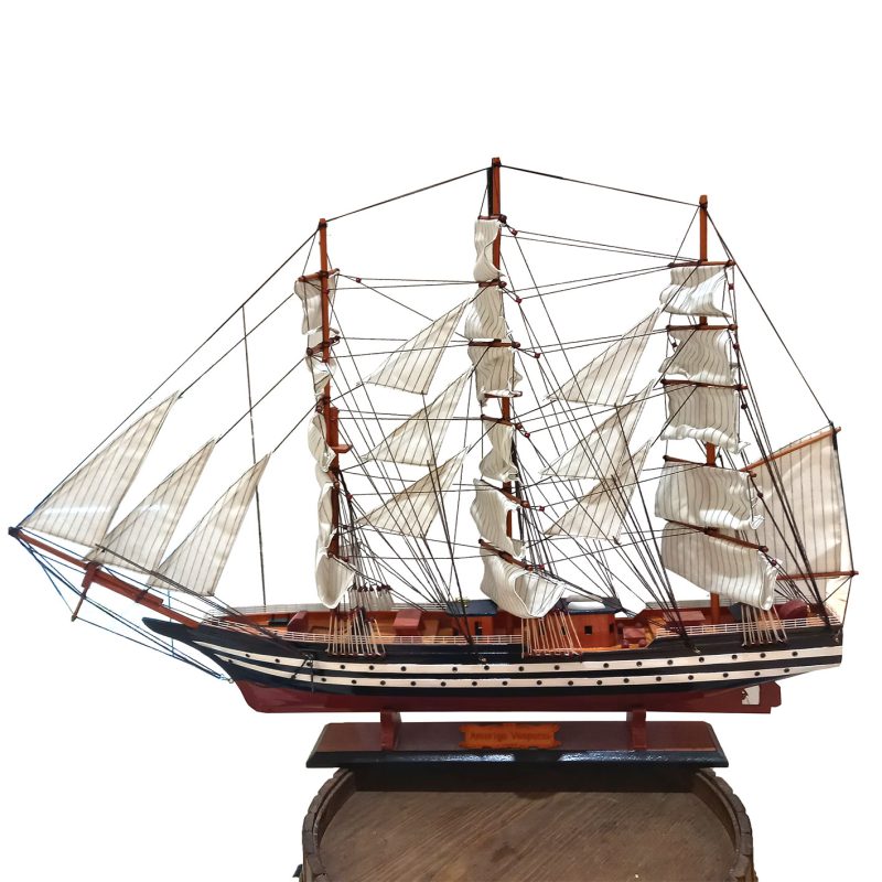 دکوری چوبی مدل ماکت کشتی Amerigo Vespucci