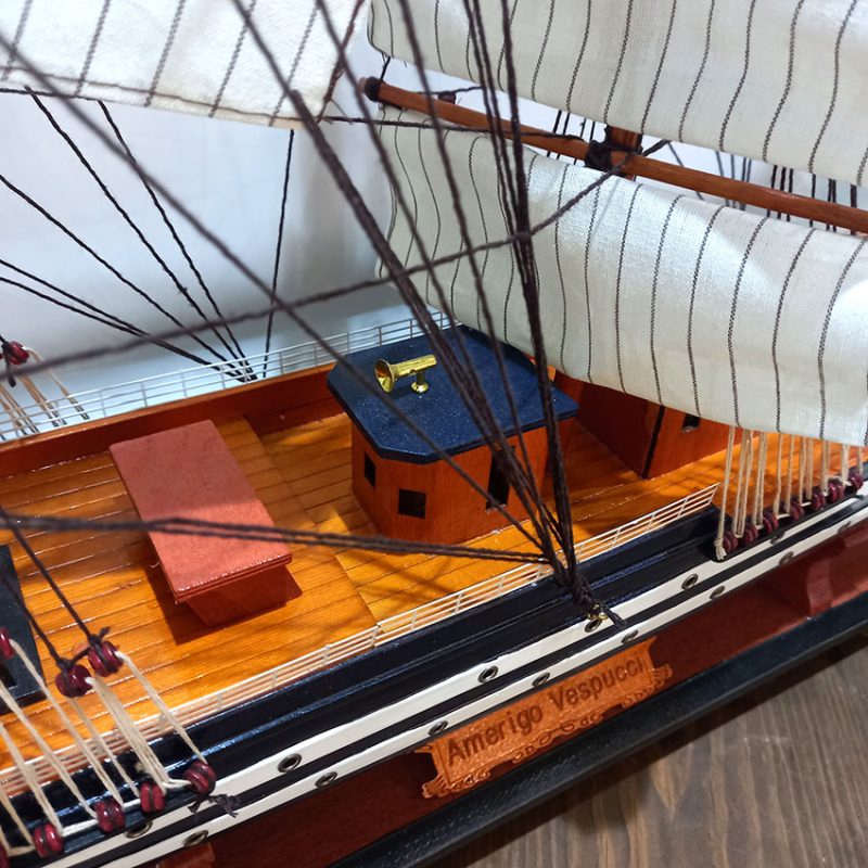 دکوری چوبی مدل ماکت کشتی Amerigo Vespucci