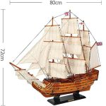 ماکت چوبی کشتی HMS Victory