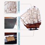 ماکت چوبی کشتی HMS Victory