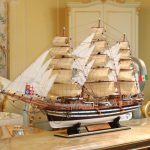 ماکت چوبی مدل کشتی ایتالیا