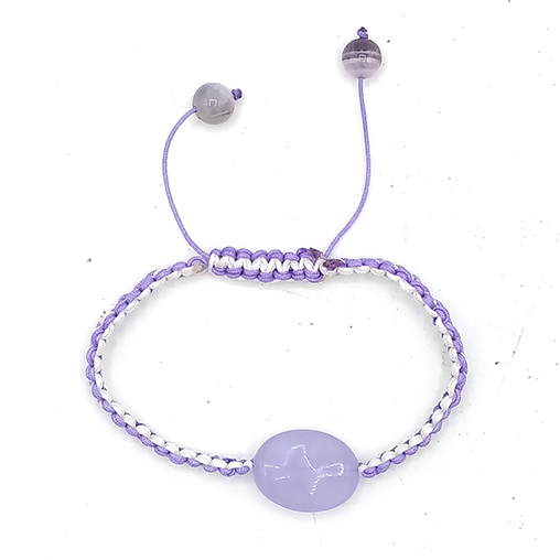 دستبند بافت آمیتیست کد310219