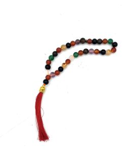 تسبیح 8 سنگ رنگی کد 630020