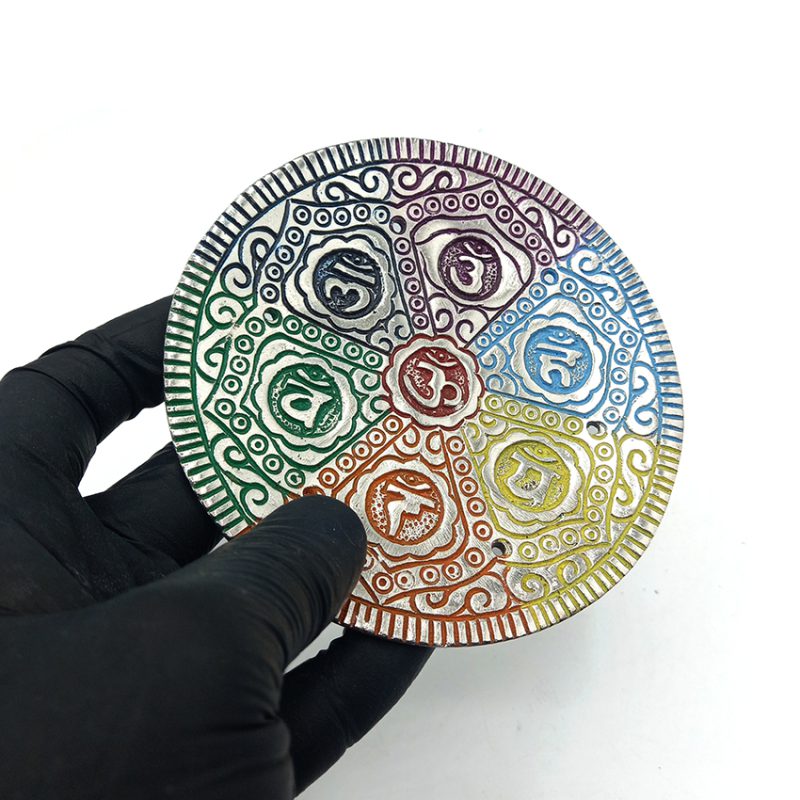 جاعودی فلزی طرح هفت چاکرا