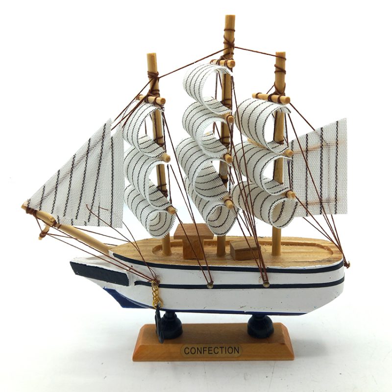 ماکت کشتی چوبی دکوری ۱۶سانتیمتری