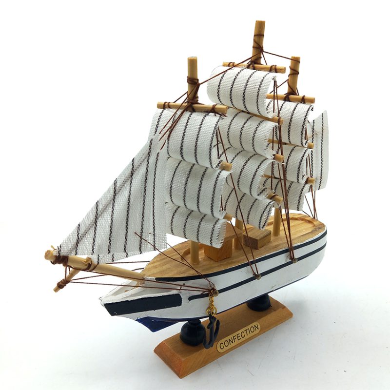ماکت کشتی چوبی دکوری ۱۶سانتیمتری