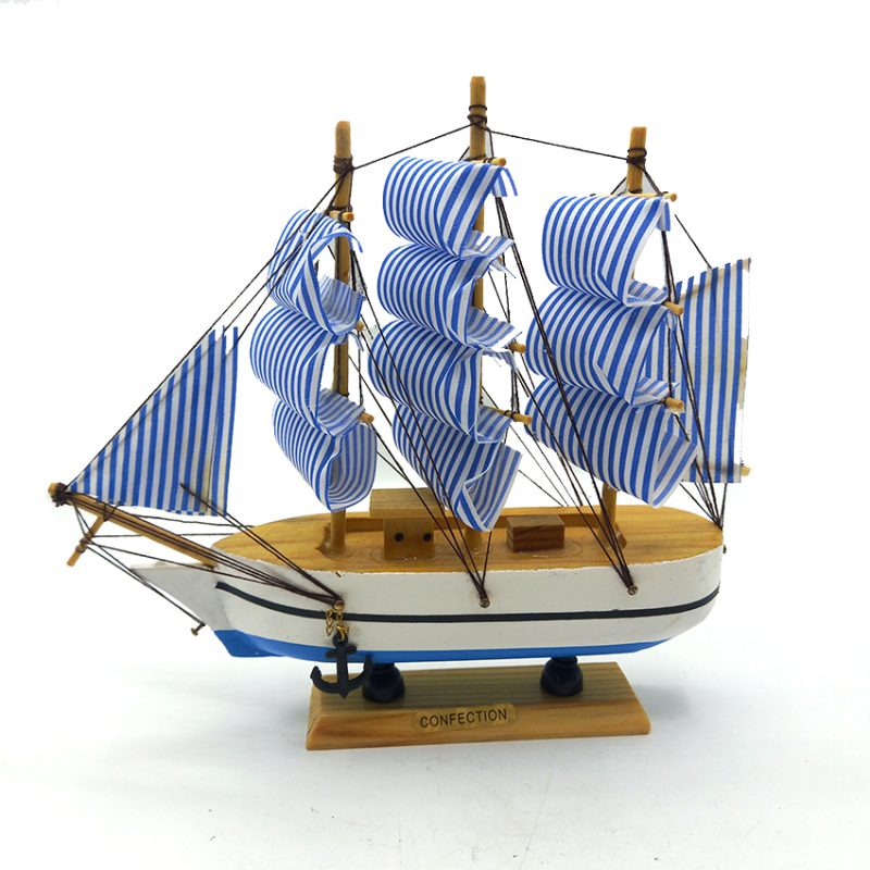 ماکت کشتی چوبی دکوری ۲۰سانتیمتری
