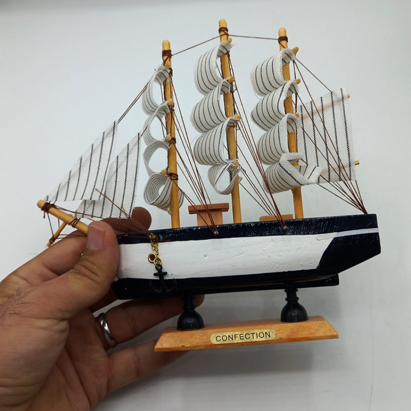 ماکت کشتی چوبی دکوری ۲۰سانتیمتری