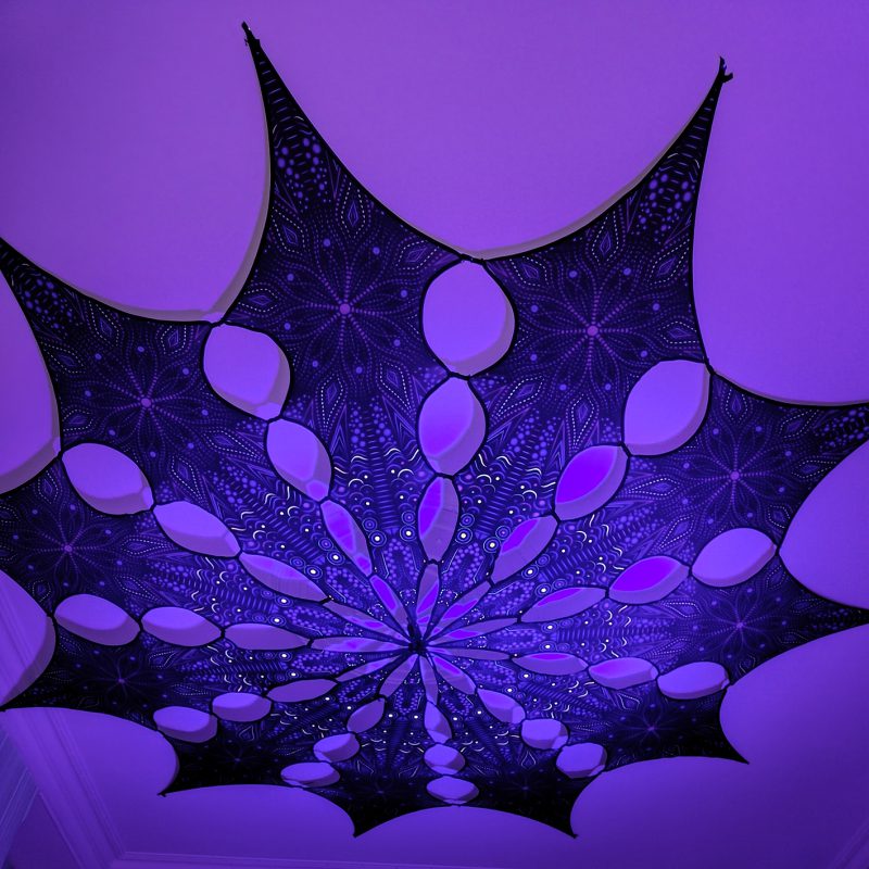 روف دراپ بلک لایت سایز 300*300 کد 210061