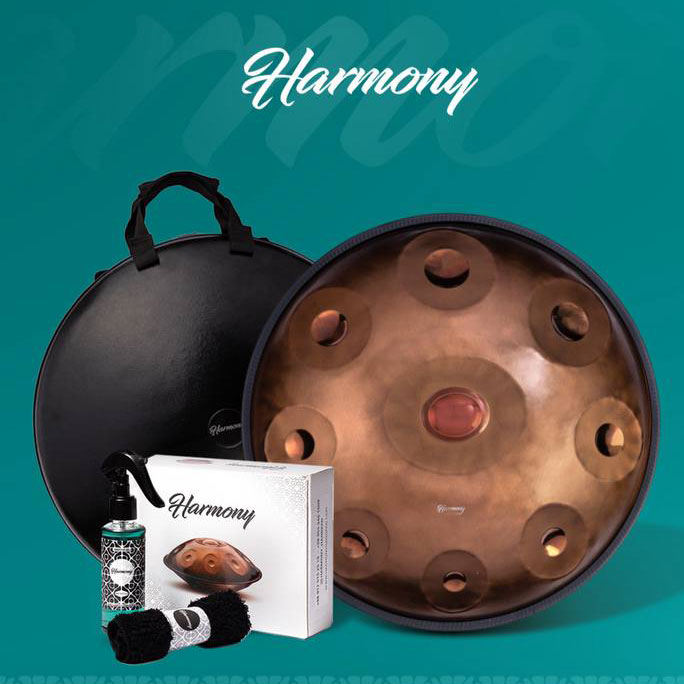 هنگ درام 9 نت برند هارمونی مدل خارک جنس استیل کد 152020