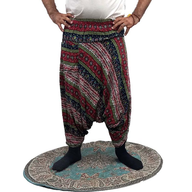 شلوار تبتی طرحدار