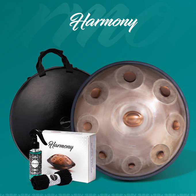 هنگ درام 9 نت برند هارمونی مدل ناز جنس استیل