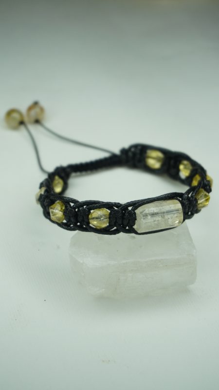 دستبندسیترین وبافت چرم کد310240