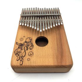 کالیمبا 17 تیغ چوب راش طرح فضانورد کد d160013