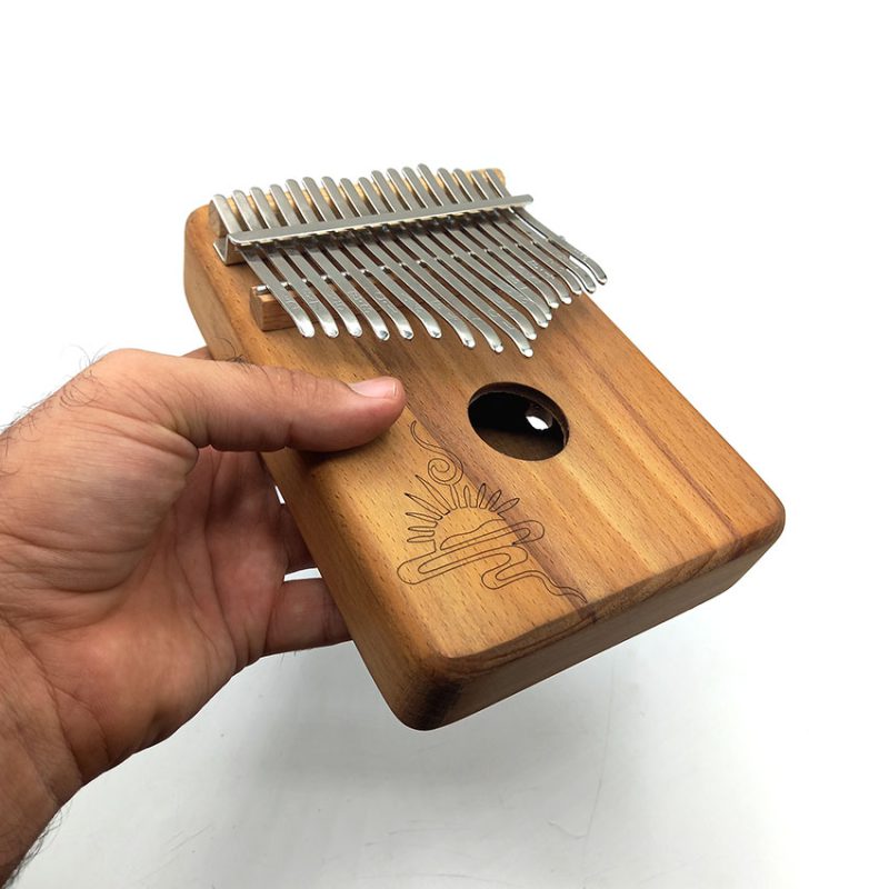 کالیمبا 17 تیغ چوب راش طرح غروب خورشید کد d160017