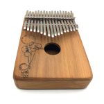 کالیمبا 17 تیغ چوب راش طرح بادکنک کد d160018