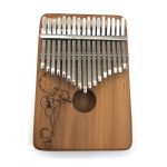 کالیمبا 17 تیغ چوب راش طرح بادکنک کد d160018