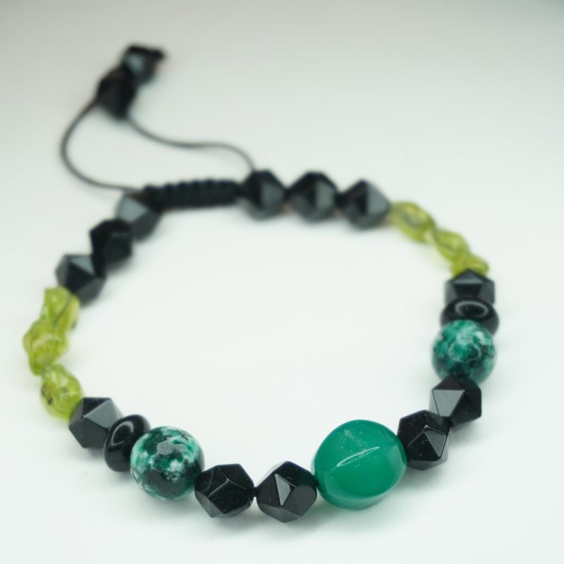 دستبند یشم روسیه و حدید کد310254