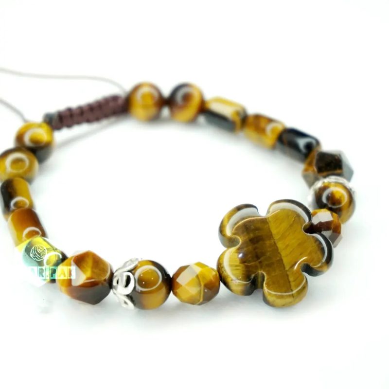 دستبند گل چشم ببر کد310230