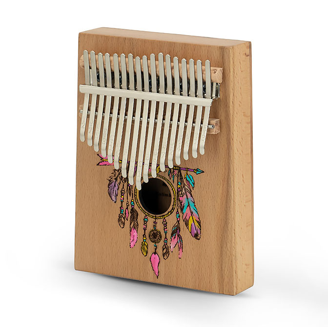 کالیمبا ذوزنقه بلوط طرح دریم کچر b