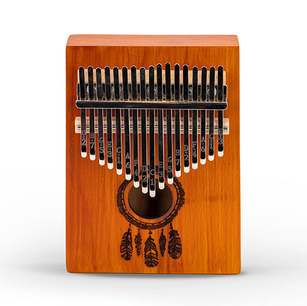 kalimba-baloot-par کالیمبا ذوزنقه بلوط طرح پر