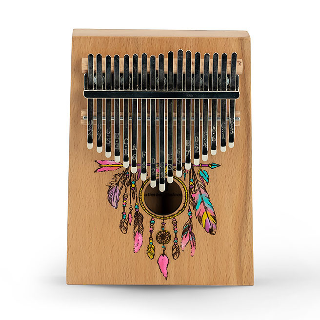 کالیمبا ذوزنقه بلوط طرح دریم کچر b