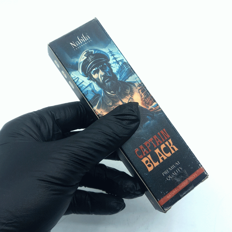 عود خوشبو کننده دوپ نابیلا Nabila مدل کاپیتان بلک Capitan black کد520225