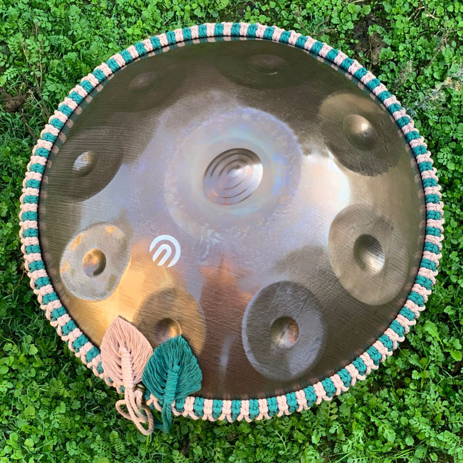 4 بافت هنگدرام کرمی سبز صورتی