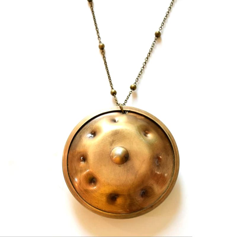 گردنبند هنگدرام مینیاتوری دست‌ساز 