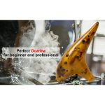 اکارینا ۱۲ حفره ای سرامیکی آلتو دو-تیون TSTS کوک C طرح قهوه ای روشن