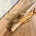 فلوت سرخپوستی لاکوتا با سنگ چشم ببر s1