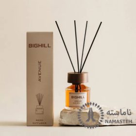 خوشبو کننده هوا بیگهیل Bighill 120ml کد RD-11 رایحه BIGHILL SILK NIGHT