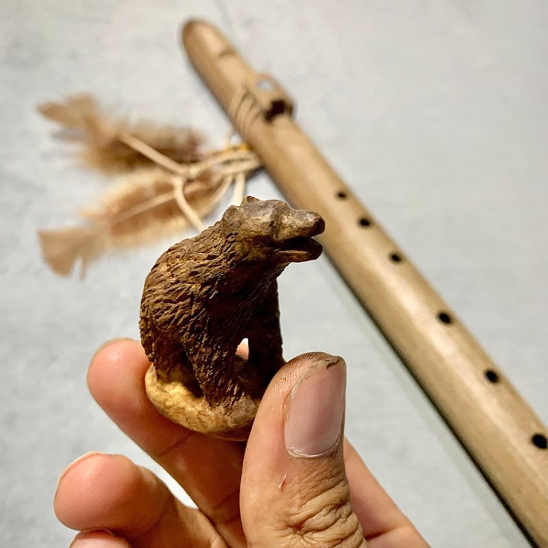 فلوت سرخپوستی لاکوتا مدل خرس کوک فادیز کد c04