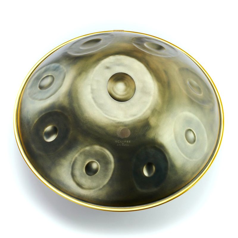 هنگ درام کیتا Kita مدل اقتصادی بلک وینتیج گلد vintage gold