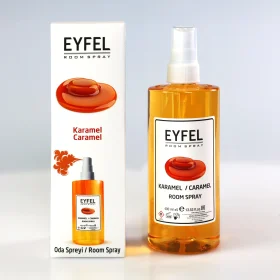 اسپری خوشبو کننده هوا ایفل اصل EYFEL مدل کارامل Caramel حجم 400 میل
