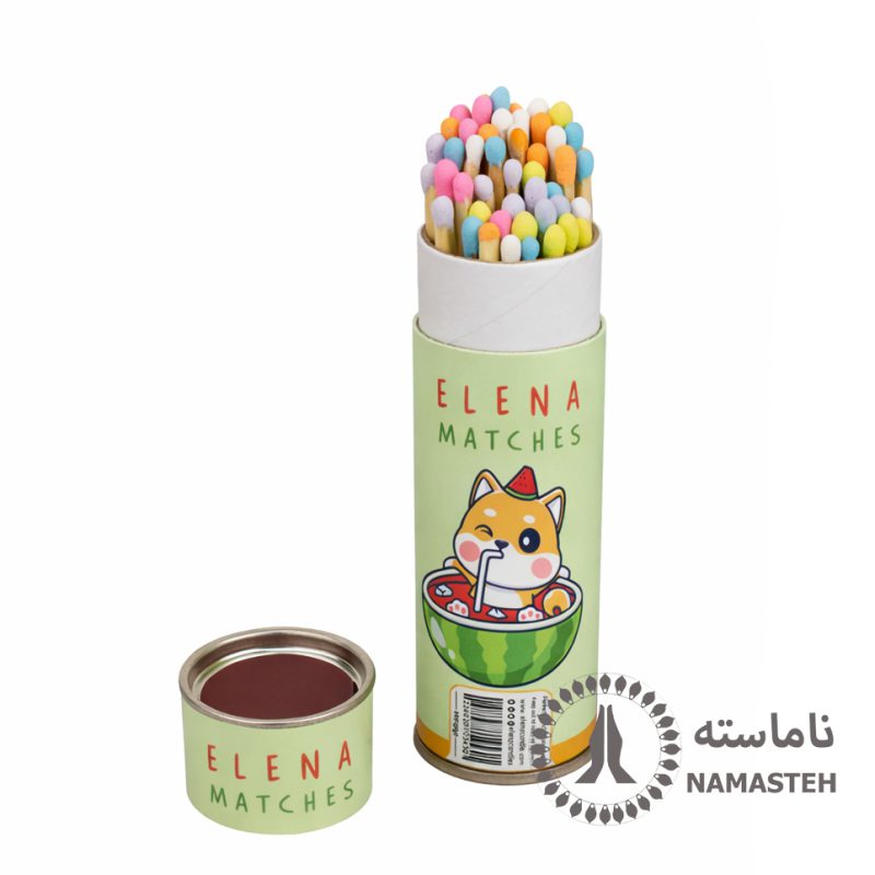 کبریت فانتزی پایه بلند النا طرح شیبا