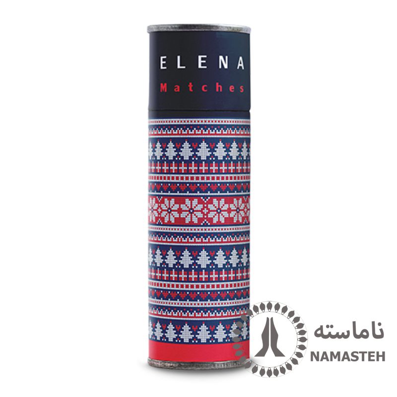 کبریت فانتزی پایه بلند النا طرح کریسمس