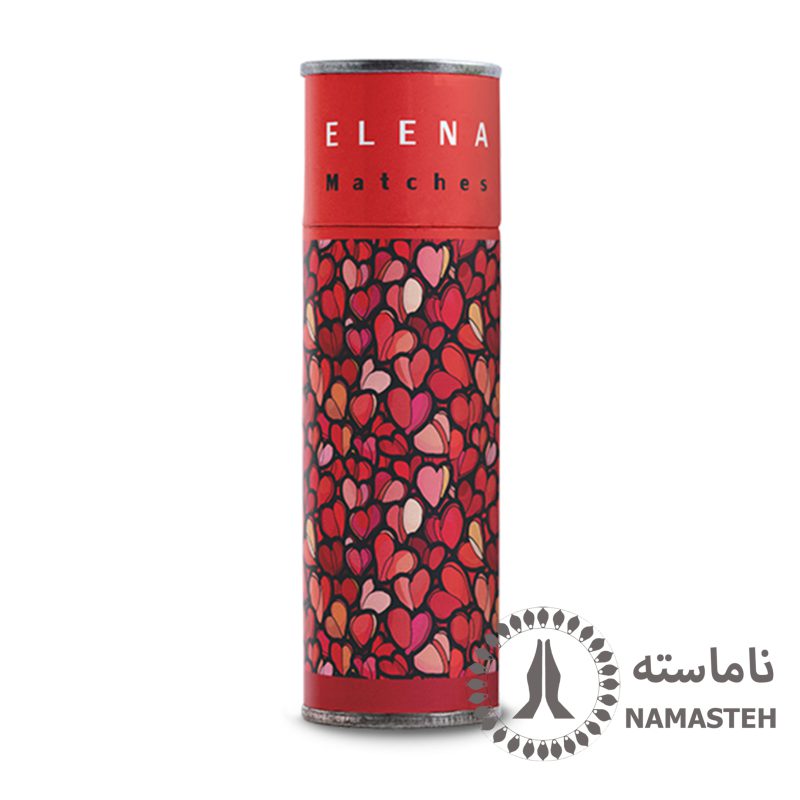 کبریت فانتزی پایه بلند النا طرح ولنتینو