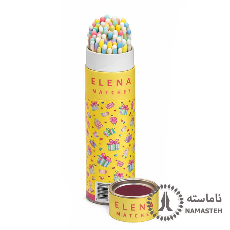 کبریت فانتزی پایه بلند النا طرح جشن تولد