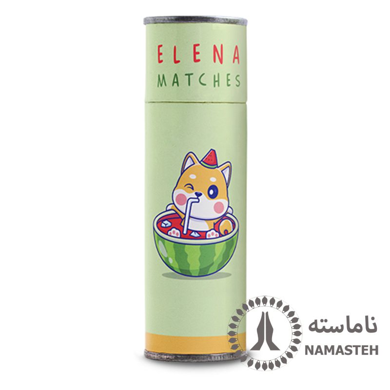 کبریت فانتزی پایه بلند النا طرح شیبا